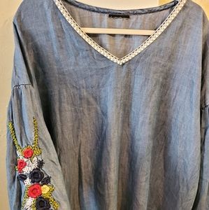 Crew Knitwear Women's Boho Blouse